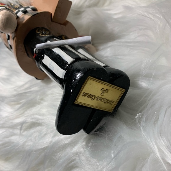 MacKenzie-Childs Della Robbia Sugared Nutcracker NEW WITH DEFECT - Picture 6 of 9